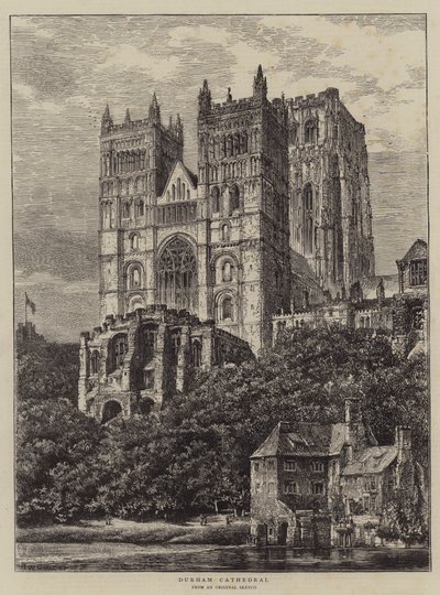 Durham Cathedral by Henry William Brewer